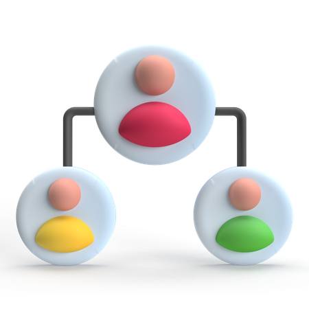 User Network  3D Icon