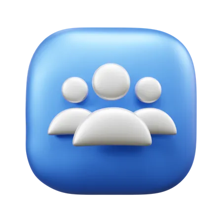 User Network  3D Icon