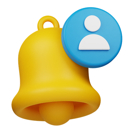 User Notification  3D Icon