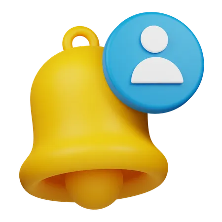 User Notification  3D Icon