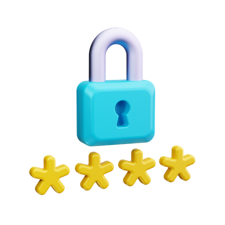 User Password  3D Icon