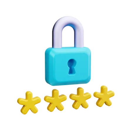 User Password  3D Icon