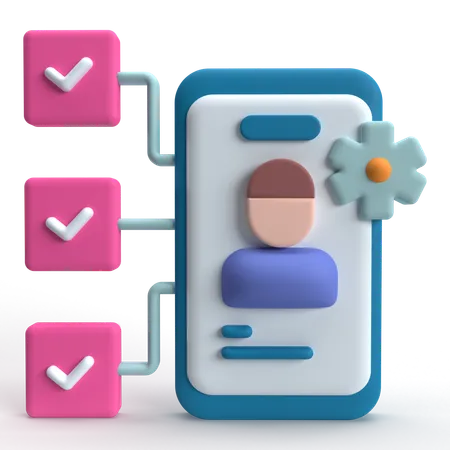 User Permissions  3D Icon