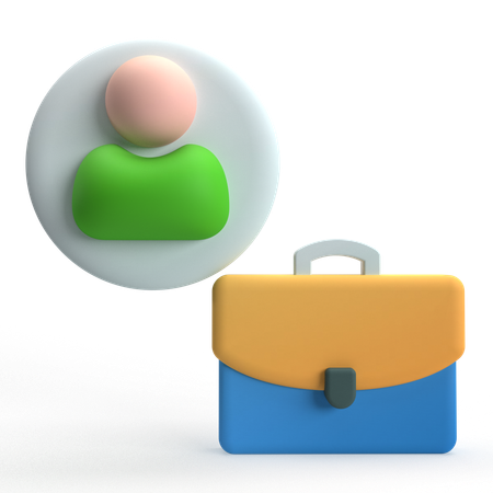 User Portfolio  3D Icon