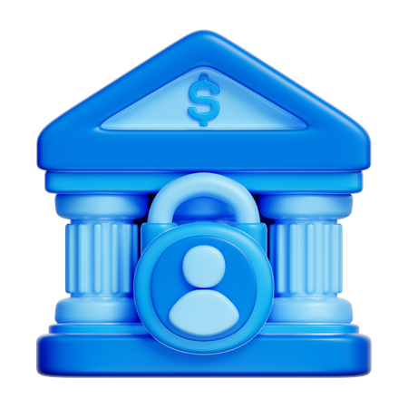 ユーザーのプライバシー  3D Icon
