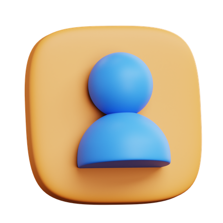 User Profile  3D Icon