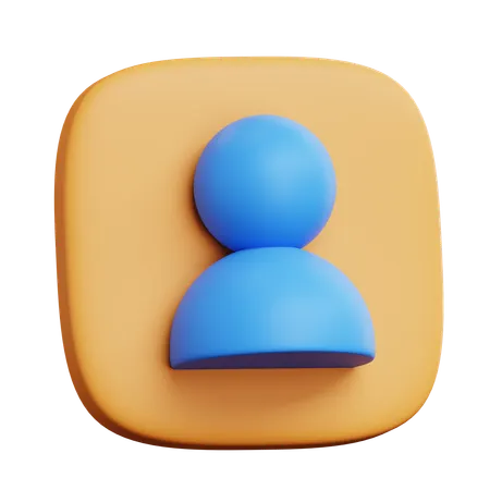 User Profile  3D Icon