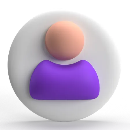 User Profile  3D Icon