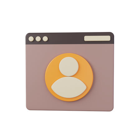 User Profile  3D Icon