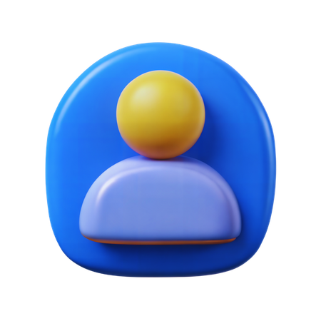 User Profile  3D Icon