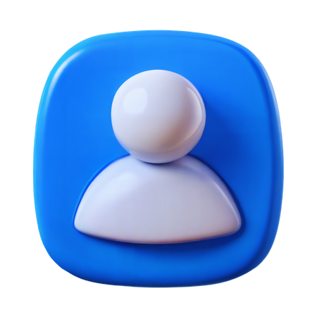 User profile  3D Icon