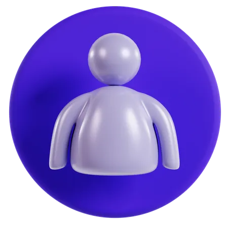User Profile Icon  3D Icon