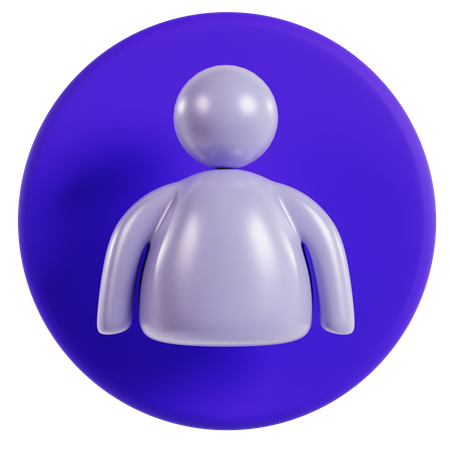 User Profile Icon  3D Icon