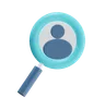 User Profile Magnifying Glass