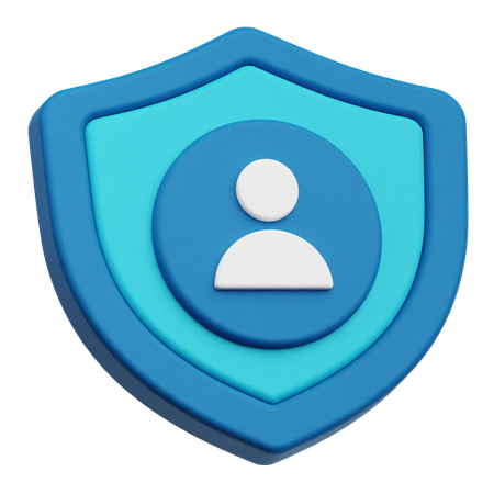 User Protection  3D Icon