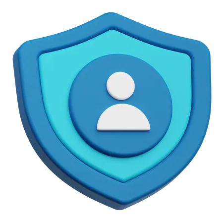 User Protection  3D Icon