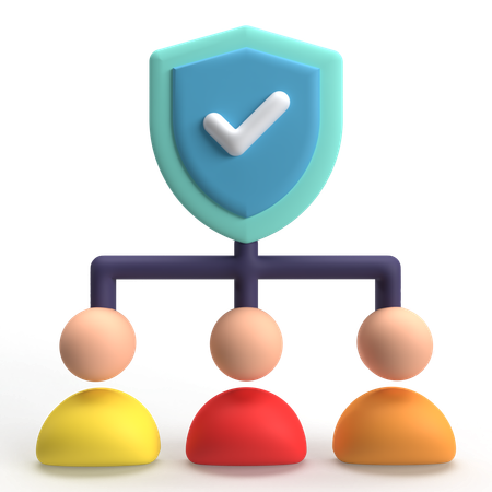 User Protection  3D Icon