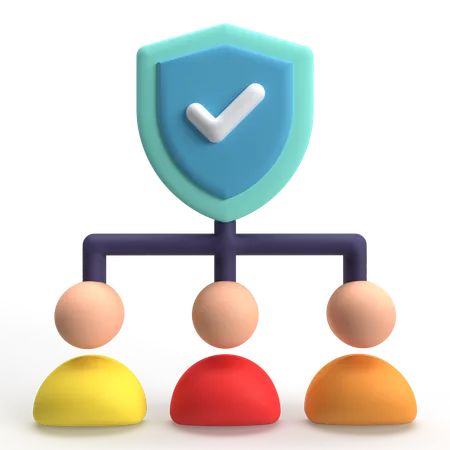 User Protection  3D Icon