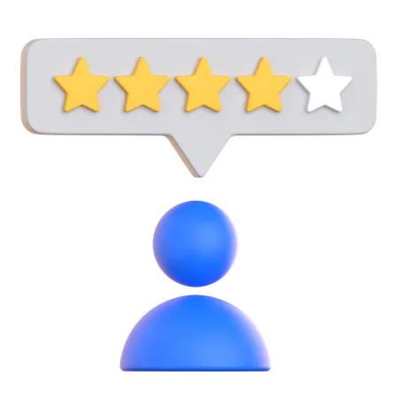 User Rating  3D Icon