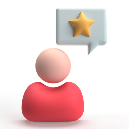 User Rating  3D Icon