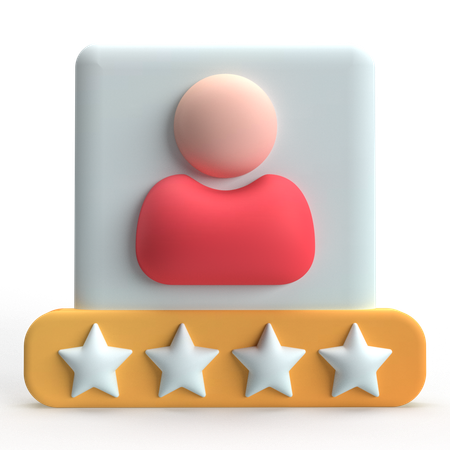 User Rating  3D Icon