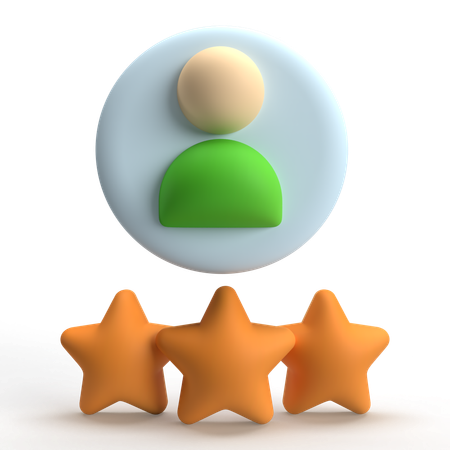 User Rating  3D Icon