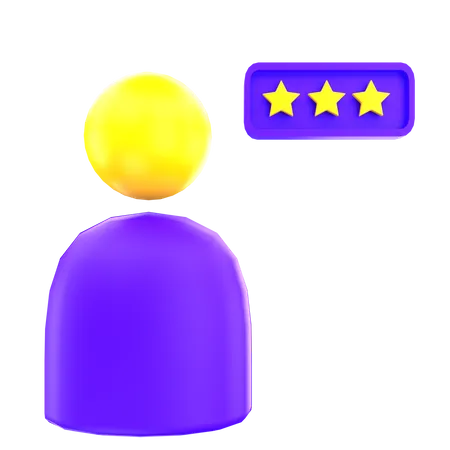 User Rating  3D Icon