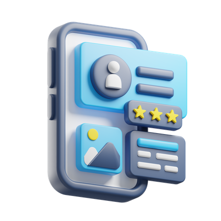 User Rating  3D Icon