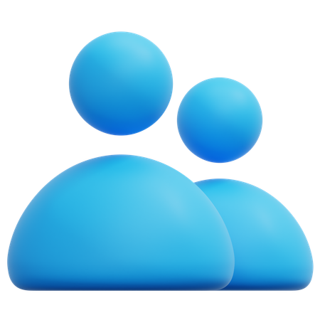 User Relationship  3D Icon