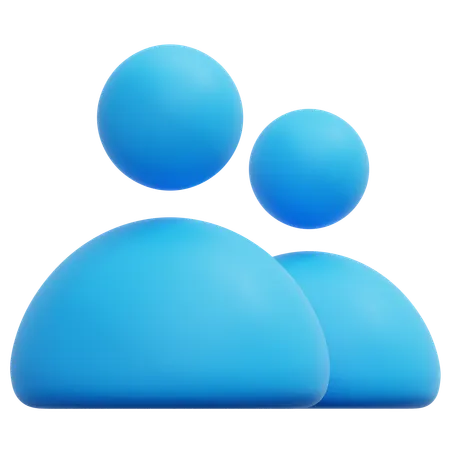 User Relationship  3D Icon