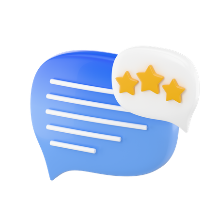 User Review  3D Icon
