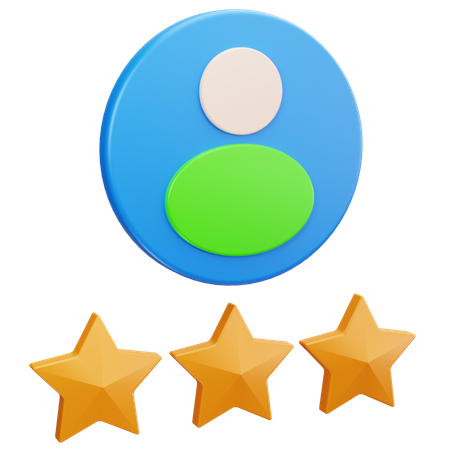 User Review  3D Icon