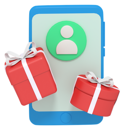 User Reward Notification  3D Icon