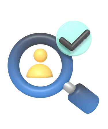 User Search  3D Icon