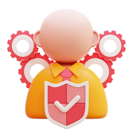 User Security  3D Icon