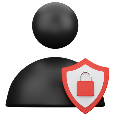 User Security  3D Icon