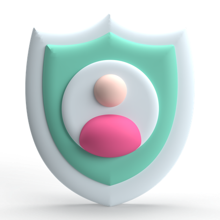 User Security  3D Icon