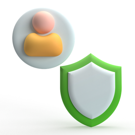 User Security  3D Icon