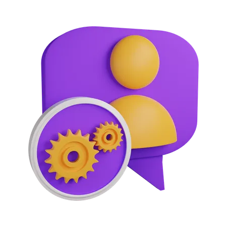 User Settings 3 D Icon Contains PNG BLEND GLTF And OBJ Files 3D Icon