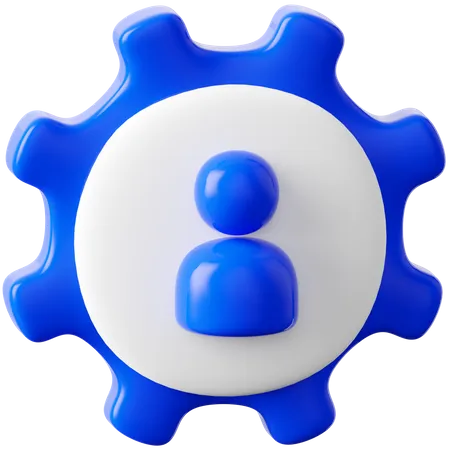 User settings 3D Icon
