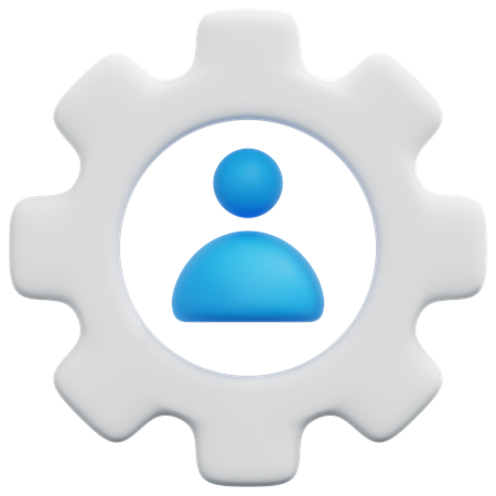 User Settings Control  3D Icon