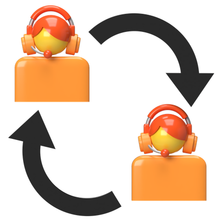 User Sync  3D Icon