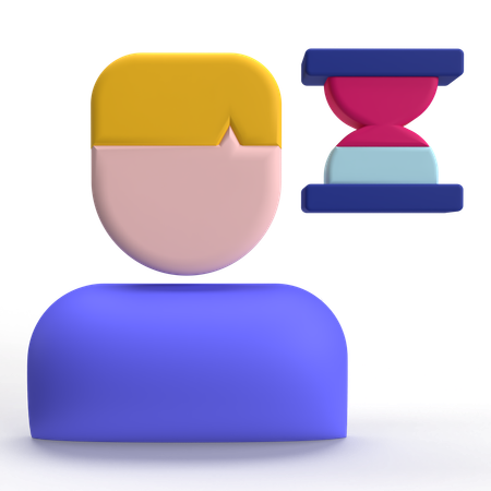 User Wait  3D Icon