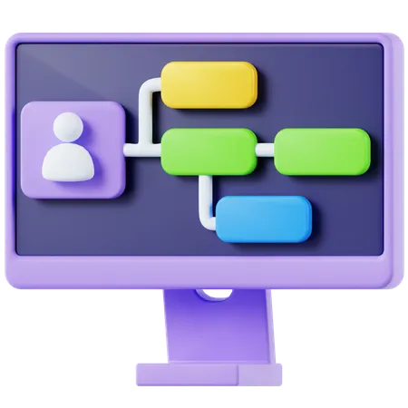 Userflow  3D Icon