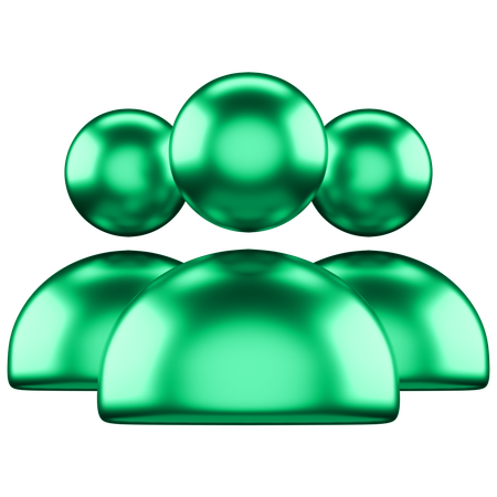 사용자  3D Icon