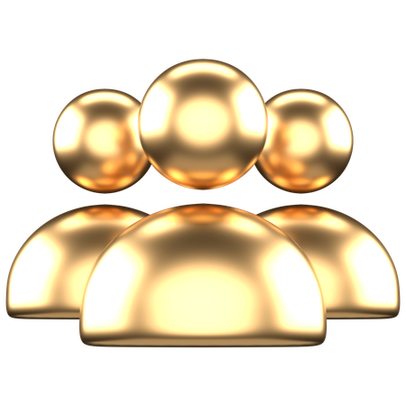 Users  3D Icon