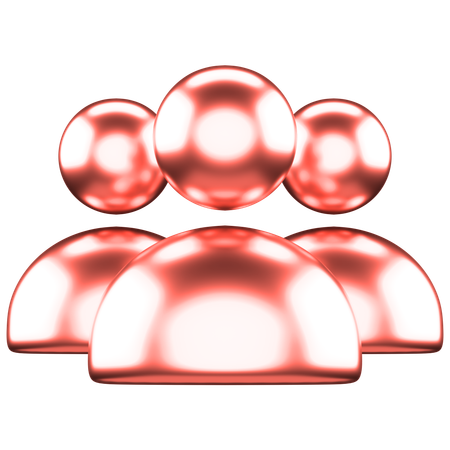 Users  3D Icon