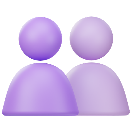 Users 3D Icon
