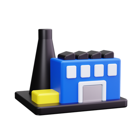 Usine  3D Icon