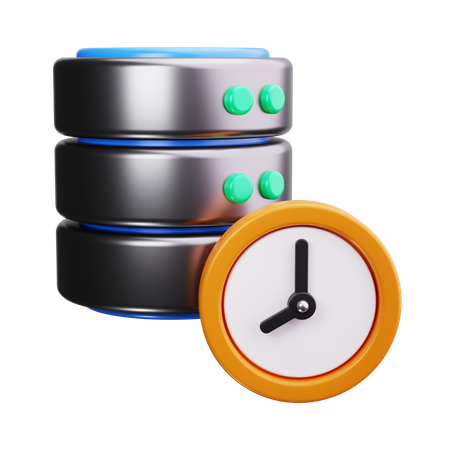 Uso de base de datos  3D Icon